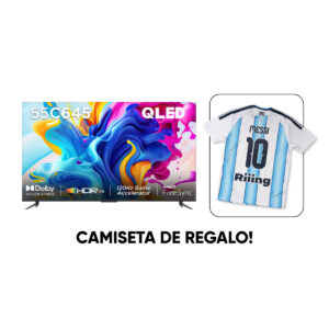 Smart TV TCL L55C645 QLED 55"