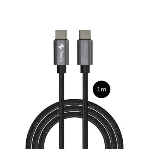 Cable Zentia USB Tipo C a Tipo C 2 Metros