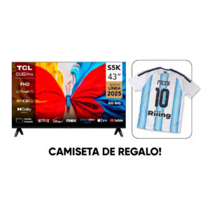 Smart TV TCL -F 43" QLED Full HD 43S5K