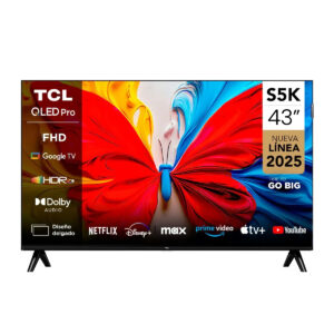 Smart TV TCL -F 43" QLED Full HD 43S5K